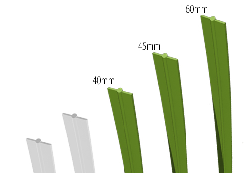 High Fiber Artificial Grass: 40-60mm